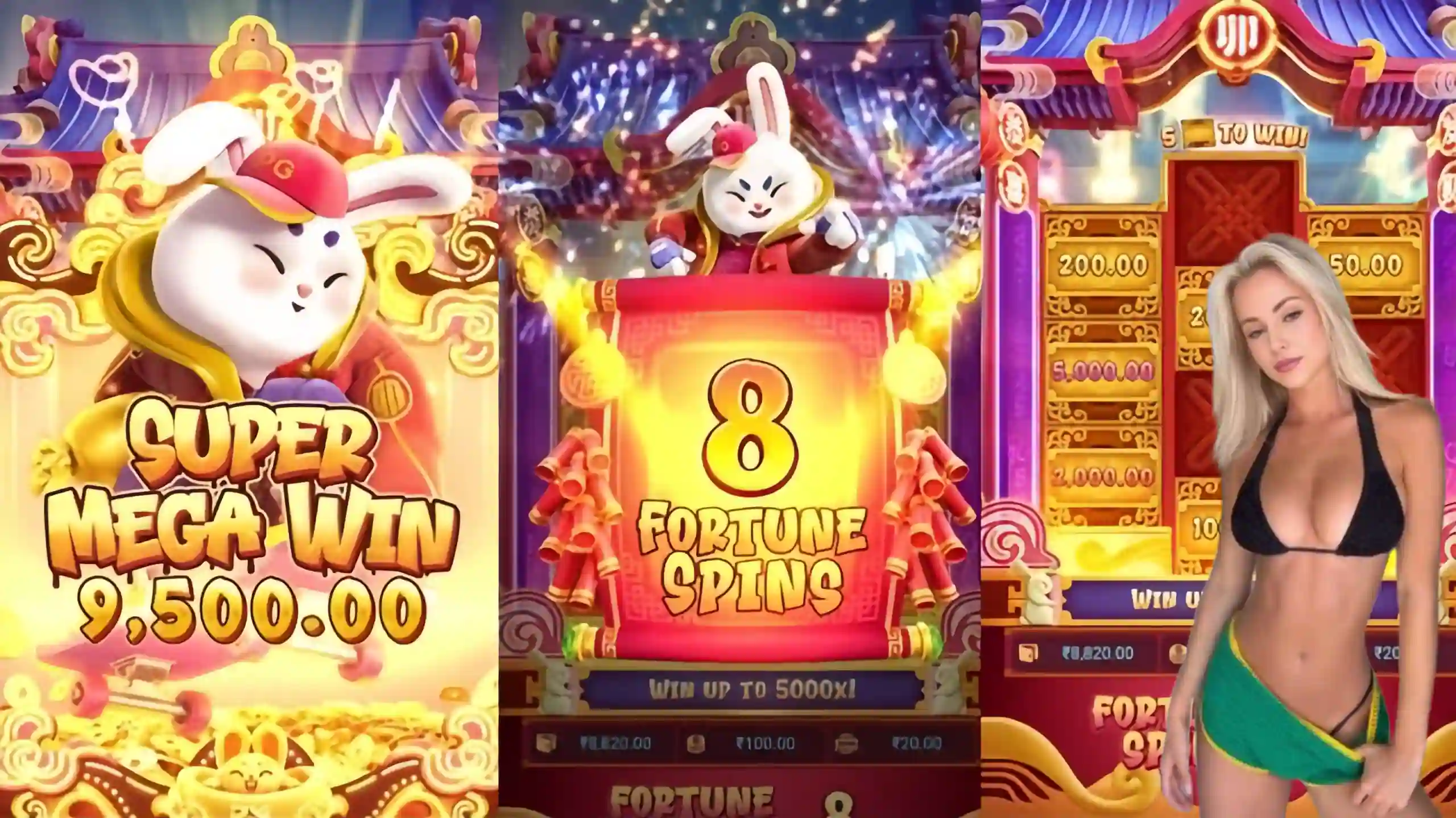 Wild Expansivo Fortune Rabbit 365gg - Coelho Dourado que Expande